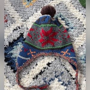 American Eagle fleece lined knit winter hat